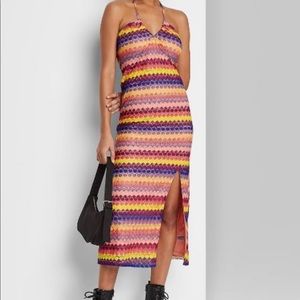 Crotchet slip dress